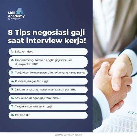 Jawaban tentang gaji saat interview  “Coba ceritakan tentang diri